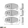 Тормозные колодки METELLI 22-0867-0, цена: 1 422 грн.