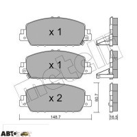 Тормозные колодки METELLI 22-1083-0