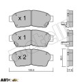 Тормозные колодки METELLI 22-0149-0, цена: 1 801 грн.