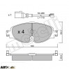 Тормозные колодки METELLI 22-0950-0K, цена: 1 424 грн.