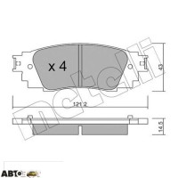 Тормозные колодки METELLI 22-1089-0