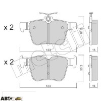 Гальмівні колодки METELLI 22-0981-0