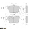 Тормозные колодки METELLI 22-0981-0, цена: 1 035 грн.