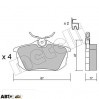 Тормозные колодки METELLI 22-0347-0, цена: 1 005 грн.