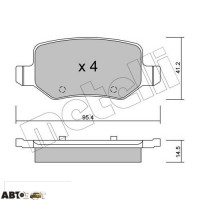 Гальмівні колодки METELLI 22-0565-0
