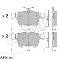 Тормозные колодки METELLI 22-0951-0