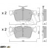 Тормозные колодки METELLI 22-0951-0, цена: 949 грн.