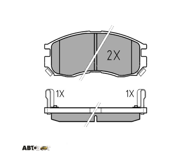 Тормозные колодки Meyle 025 216 4716/W, цена: 1 423 грн.