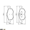 Тормозные колодки Bosch 0 986 494 361, цена: 2 679 грн.