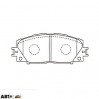 Тормозные колодки KAVO PARTS KBP-9140, цена: 865 грн.