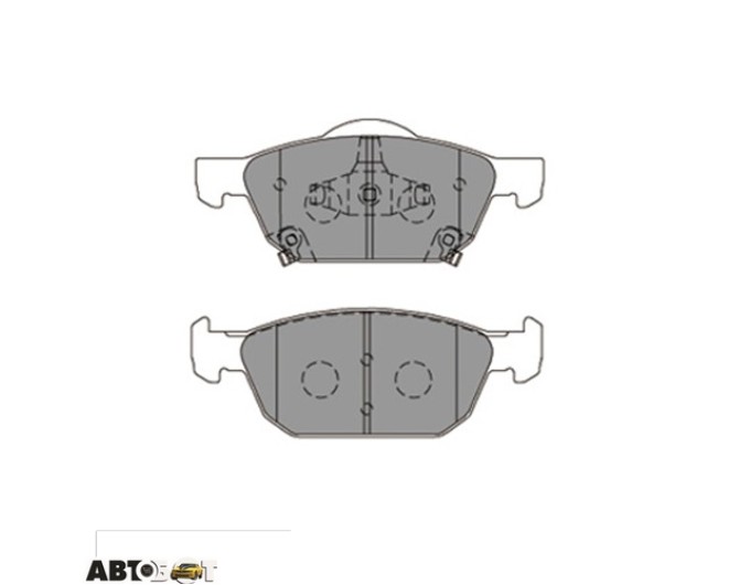 Тормозные колодки KAVO PARTS KBP-2067, цена: 2 116 грн.