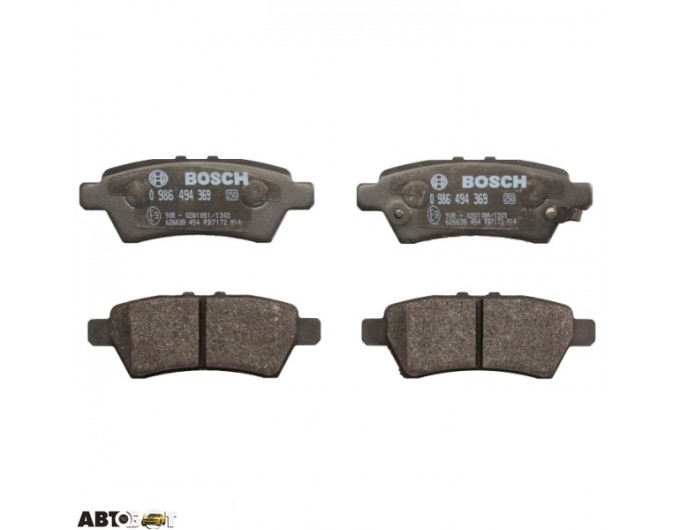 Тормозные колодки Bosch 0 986 494 369, цена: 2 040 грн.