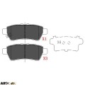 Тормозные колодки KAVO PARTS KBP-6575, цена: 1 386 грн.