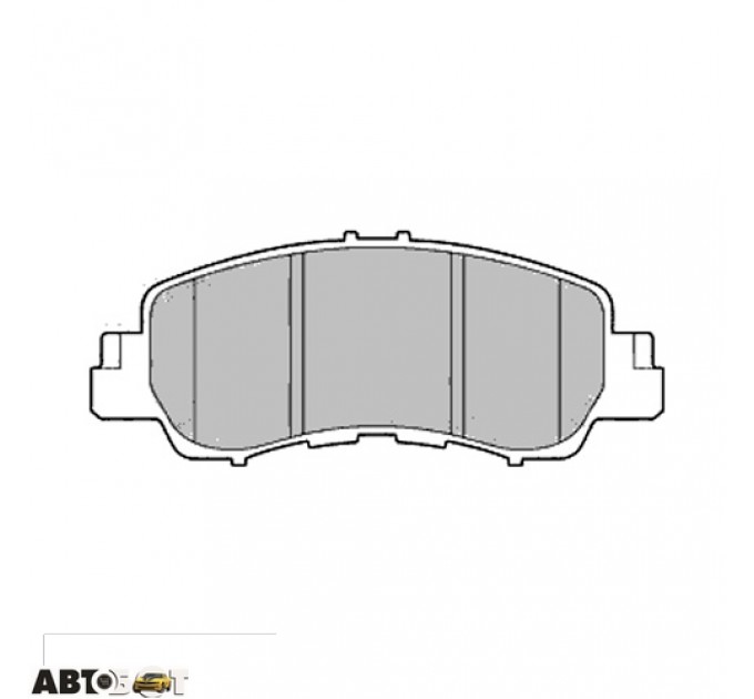 Тормозные колодки DELPHI LP3571, цена: 2 304 грн.