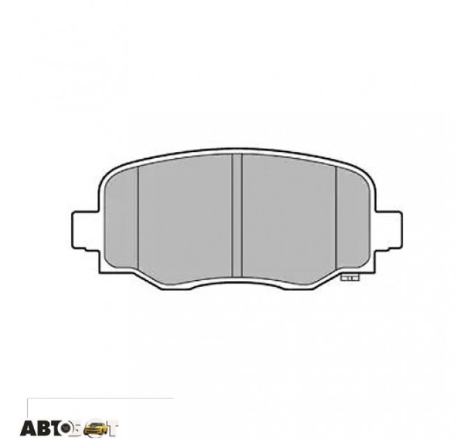 Тормозные колодки DELPHI LP3253, цена: 2 516 грн.