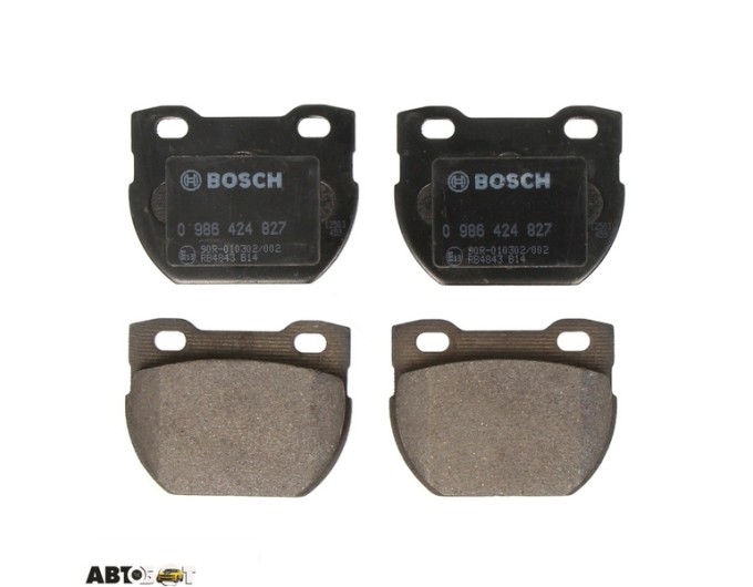 Тормозные колодки Bosch 0 986 424 827, цена: 2 749 грн.