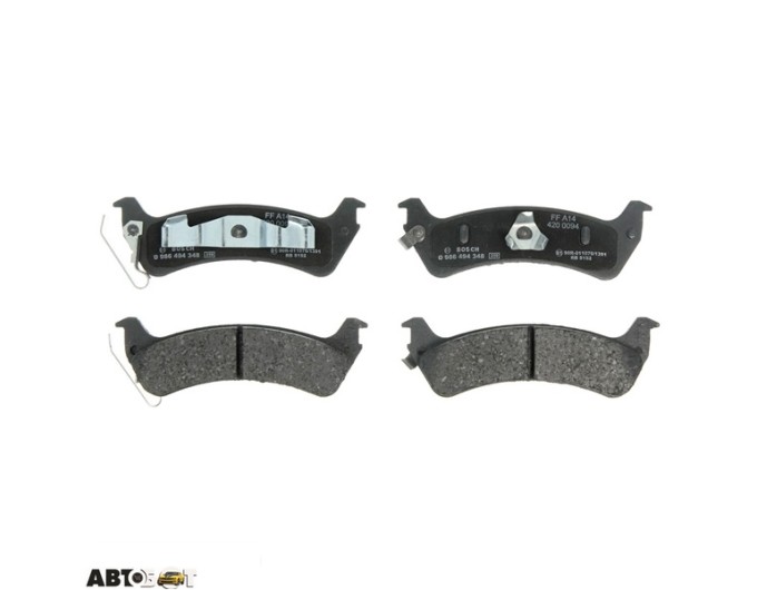 Тормозные колодки Bosch 0 986 494 348, цена: 2 732 грн.