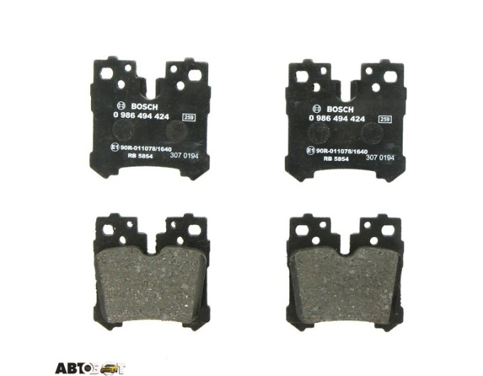 Тормозные колодки Bosch 0 986 494 424, цена: 2 461 грн.