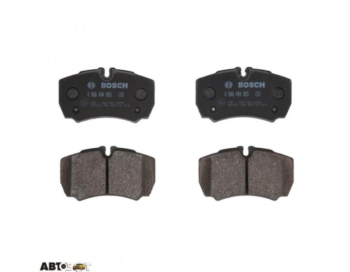 Тормозные колодки Bosch 0 986 494 953, цена: 3 122 грн.