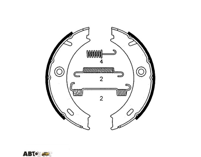 Тормозные колодки FERODO FSB4190, цена: 4 526 грн.