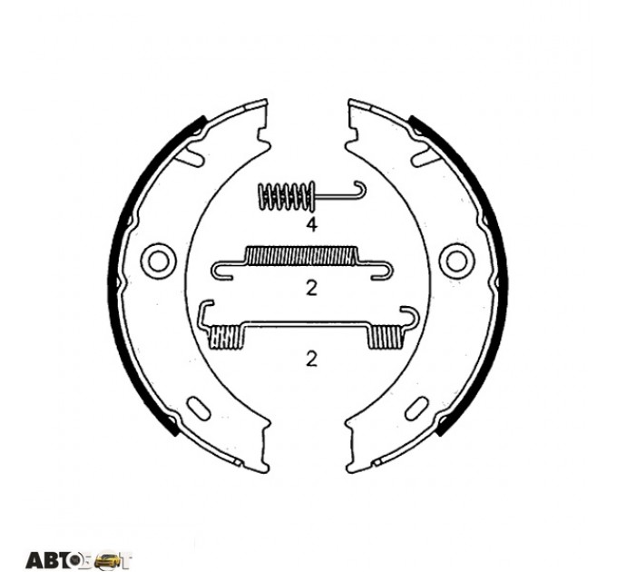 Тормозные колодки FERODO FSB4190, цена: 2 464 грн.