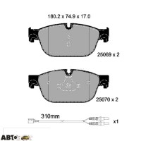 Тормозные колодки Textar 2506901