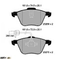 Тормозные колодки Textar 2326903, цена: 6 863 грн.