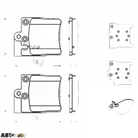 Гальмівні колодки Bosch 0 986 494 022