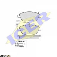 Тормозные колодки ICER 181440701