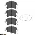 Тормозные колодки KAVO PARTS KBP-9012, цена: 1 790 грн.