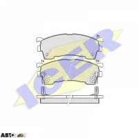 Гальмівні колодки ICER 180971204