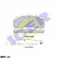 Тормозные колодки ICER 151831066