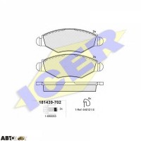 Тормозные колодки ICER 181439702