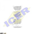 Гальмівні колодки ICER 182189, ціна: 2 805 грн.