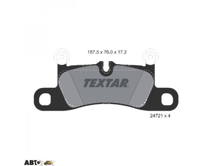 Тормозные колодки Textar 2472101, цена: 8 630 грн.