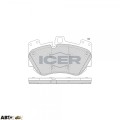 Гальмівні колодки ICER 182349, ціна: 4 190 грн.