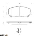 Гальмівні колодки Bosch 0 986 494 675, ціна: 3 074 грн.