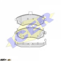 Тормозные колодки ICER 181643