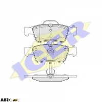 Тормозные колодки ICER 181576