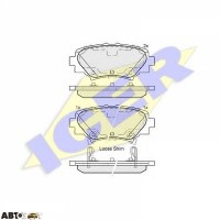 Тормозные колодки ICER 182169