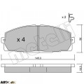 Тормозные колодки METELLI 22-0434-0, цена: 1 741 грн.