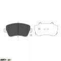 Тормозные колодки KAVO PARTS KBP-6559, цена: 1 391 грн.