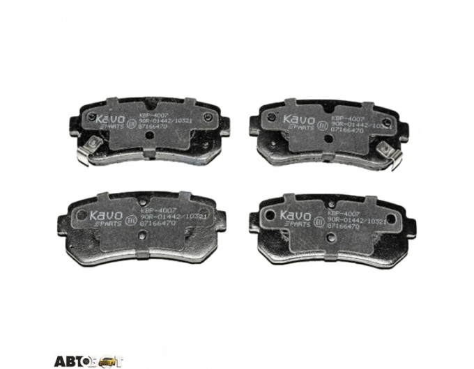 Тормозные колодки KAVO PARTS KBP-4007, цена: 1 188 грн.