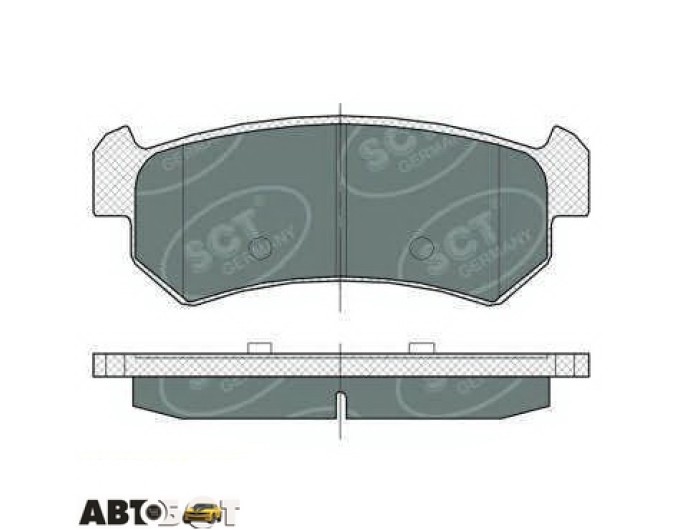Тормозные колодки SCT SP 376 PR, цена: 932 грн.