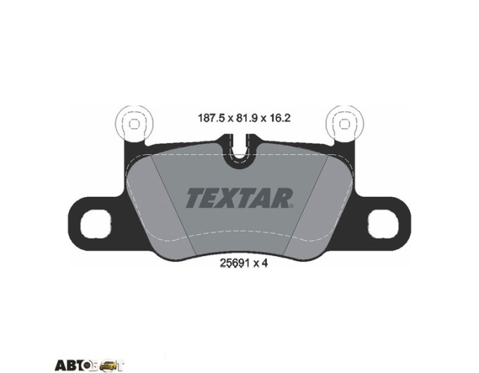 Гальмівні колодки Textar 2569101, ціна: 15 143 грн.