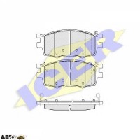 Гальмівні колодки ICER 181711