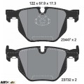 Гальмівні колодки Textar 2344704, ціна: 4 574 грн.