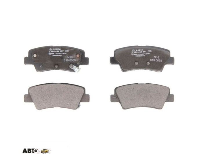 Тормозные колодки Bosch 0 986 494 557, цена: 2 251 грн.