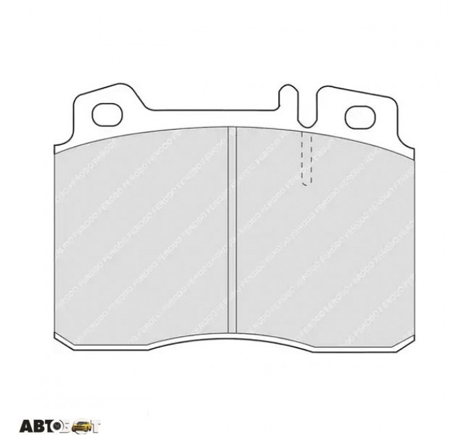 Гальмівні колодки FERODO FDB1037, ціна: 1 590 грн.