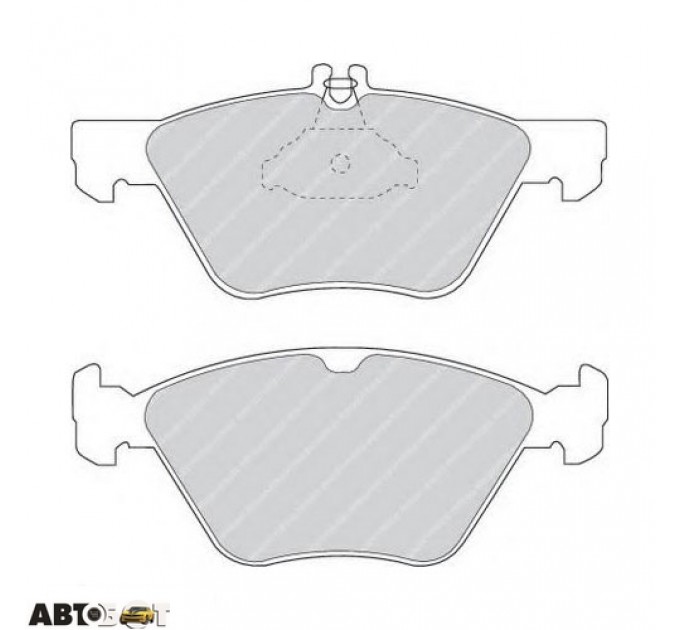 Гальмівні колодки FERODO FDB1050, ціна: 2 040 грн.